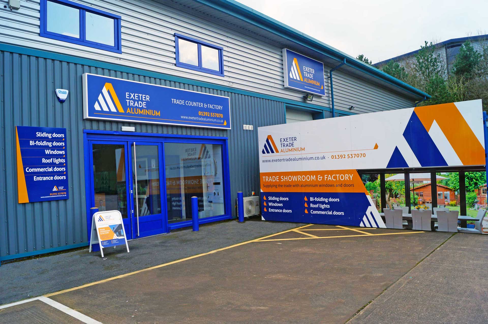 Flat glass rooflight Exeter 