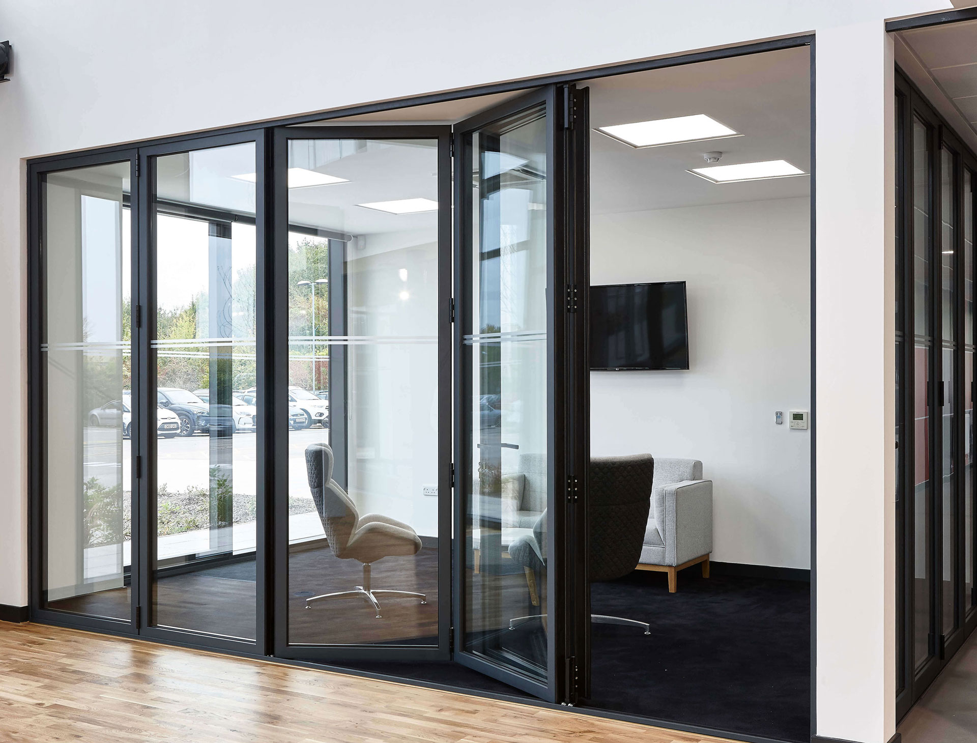 Aluminium Bi-Folding Doors | Exeter & Devon | Made-to-measure