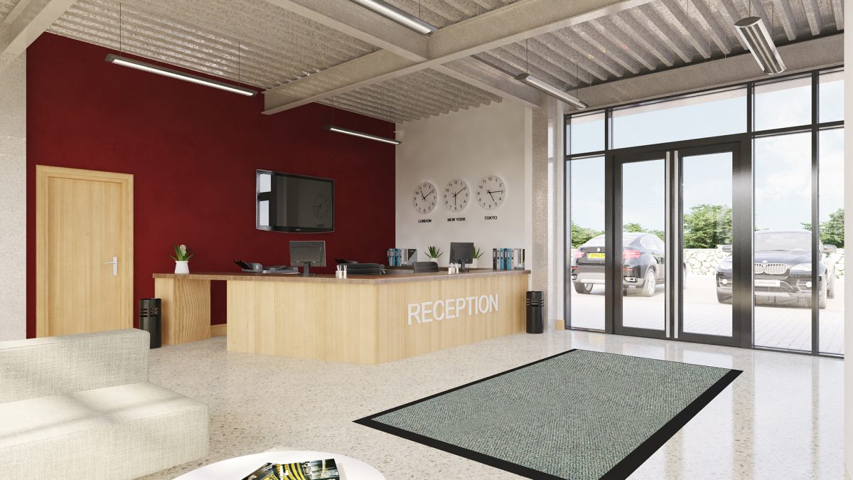 AluK GT 55 Commercial Door.