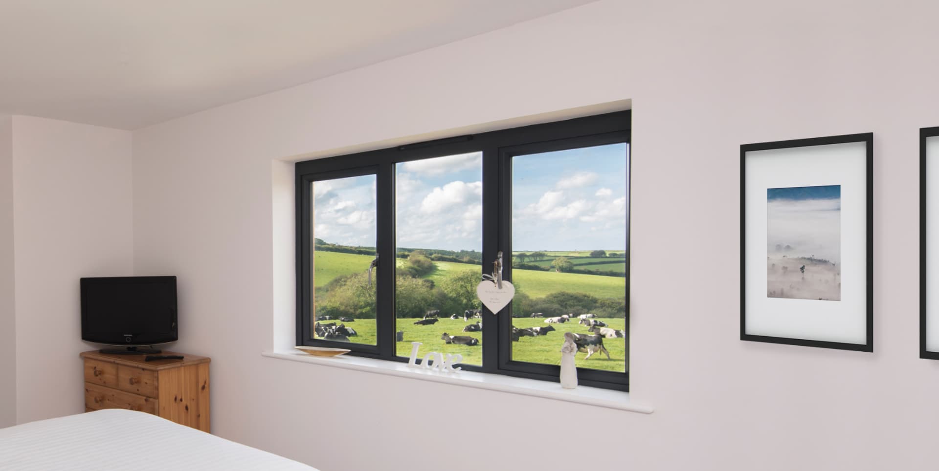 Double casement windows Devon