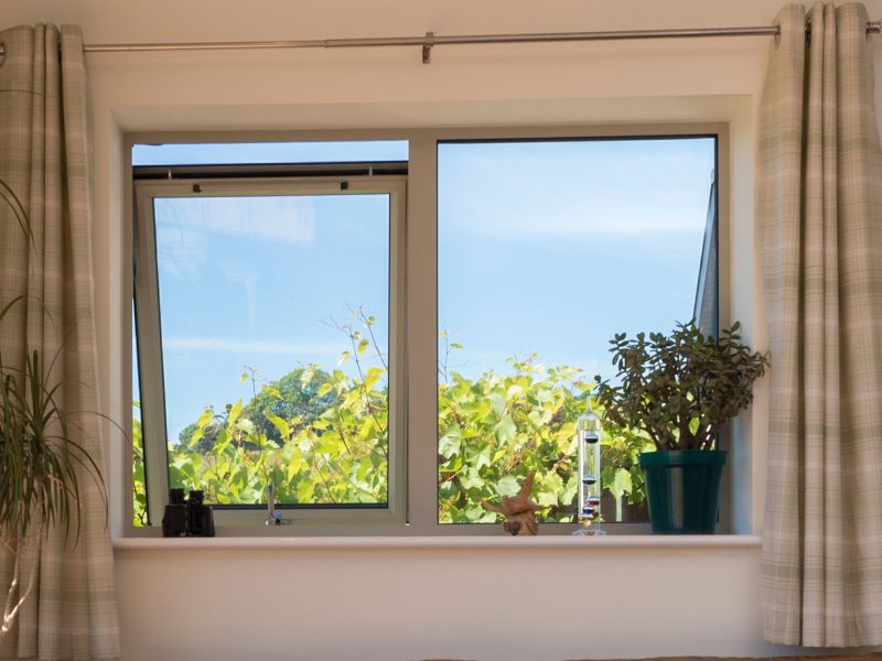 Aluminium Top-Hung Casement Window