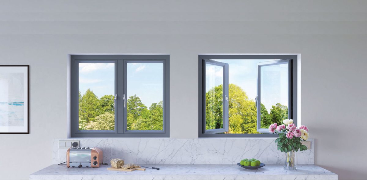 Aluminium French Casement Window