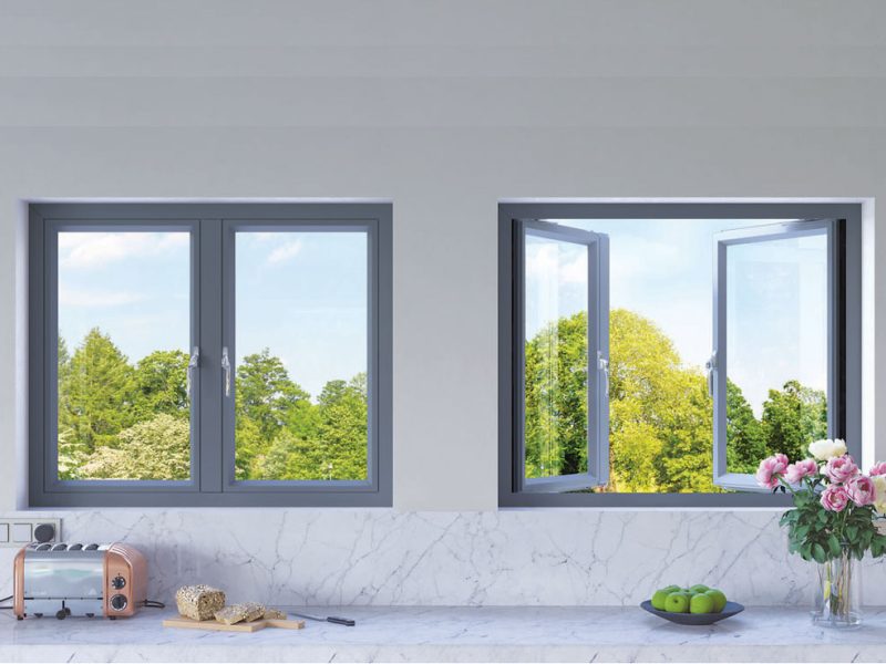 Aluminium French Casement Window