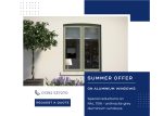 Take advantage of our summer offer