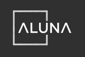 ALUNA Door Logo.