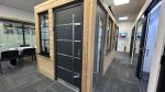 ALUNA Entrance Doors installed in ETA showroom