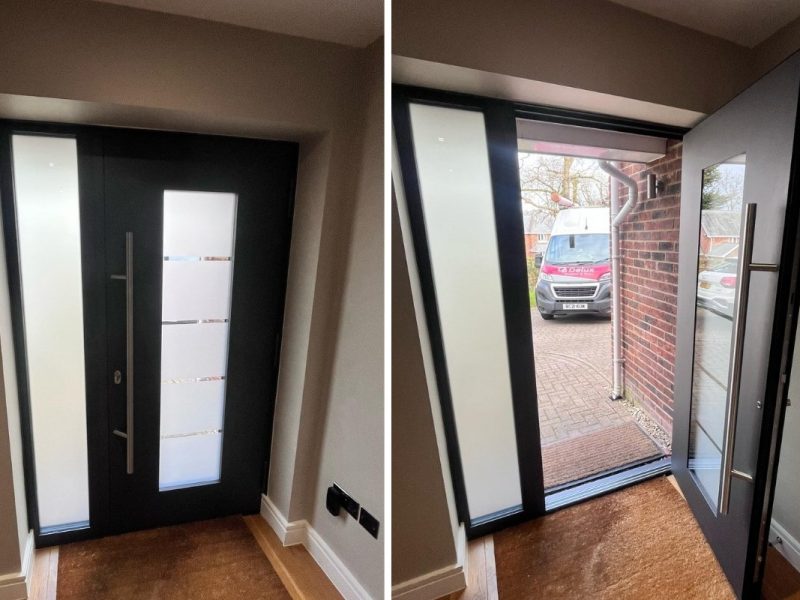 ALUNA SL75 Entrance Door