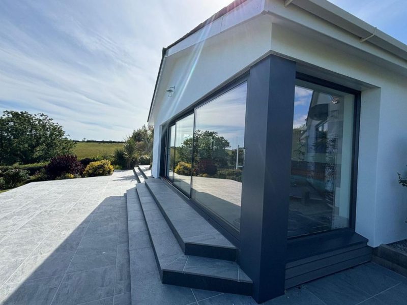 Aluminium Pressings on Origin sliding door