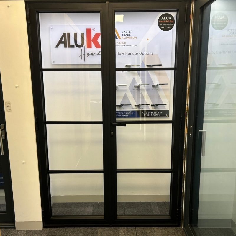Aluk F82 ex-Showroom Double Door