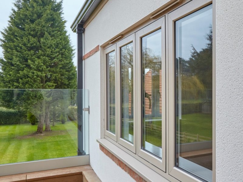 System 10 Flush Casement uPVC Window