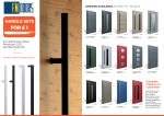 Handle Sets for £1 on Premium Aluminium Front Doors