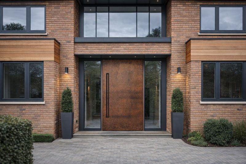 Luxury Quartz Front Doors