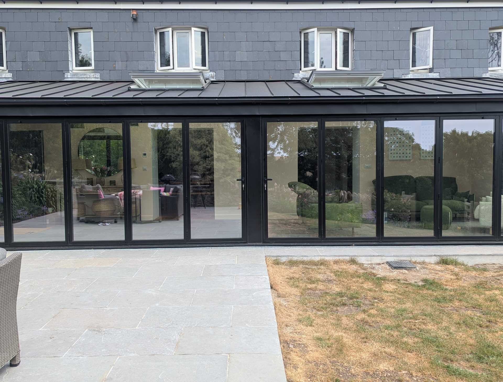 Aluminum bi-fold doors Devon