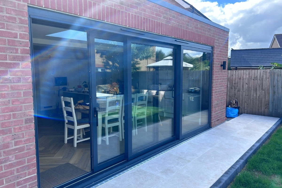 Large Cortizo 4600 Plus supplied to Somerset extension